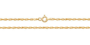 9ct Yellow Gold Singapore Chain