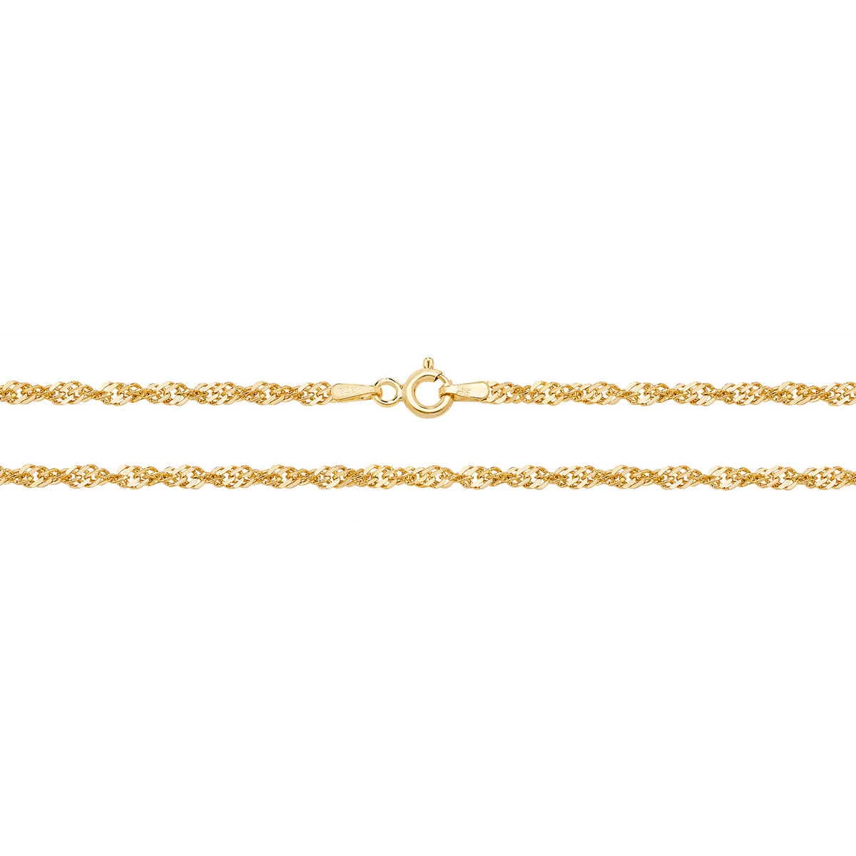 9ct Yellow Gold Rope Chain