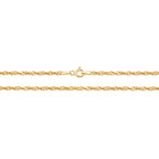 9ct Yellow Gold Rope Chain