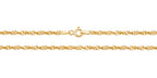 9ct Yellow Gold Rope Chain