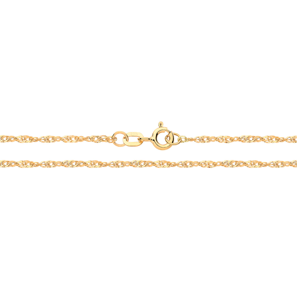 9ct Yellow Gold Singapore Chain