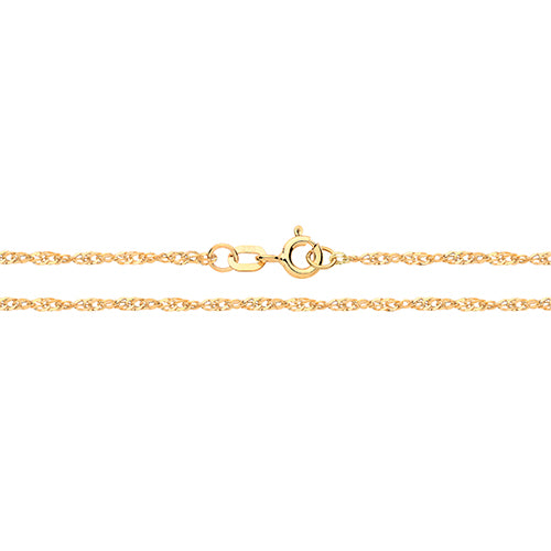 9ct Yellow Gold Singapore Chain