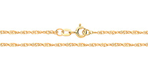 9ct Yellow Gold Singapore Chain