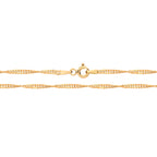 9ct Yellow Gold Singapore Chain