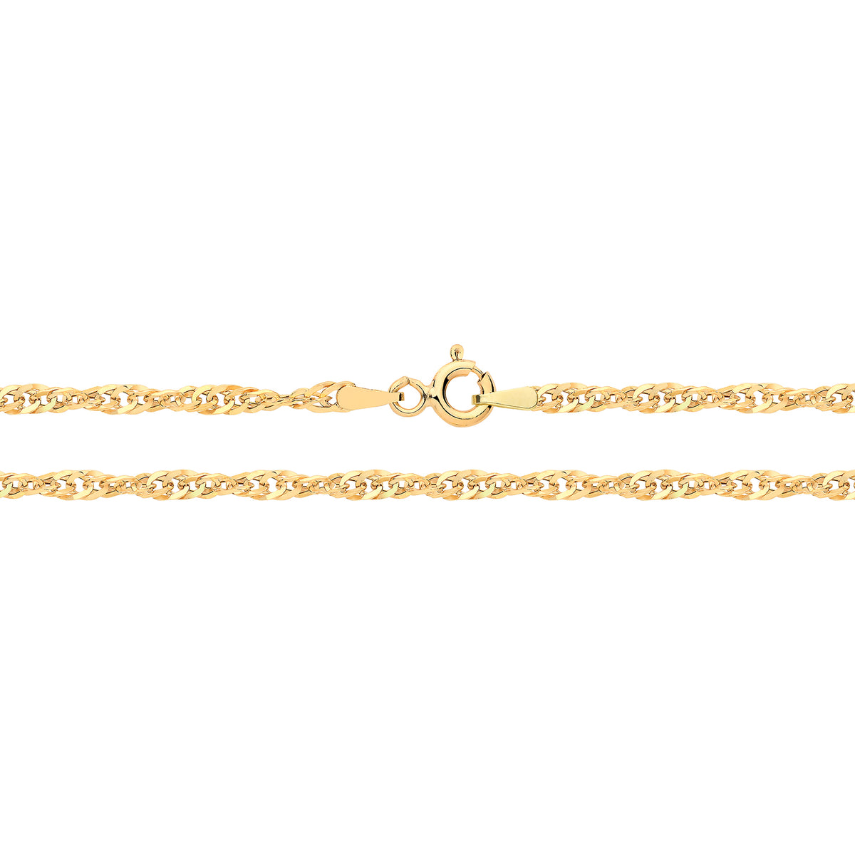 9ct Yellow Gold Singapore Chain