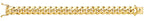 9ct Yellow Gold 8" Cuban Bracelet