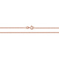 9ct Rose Gold Curb Chain