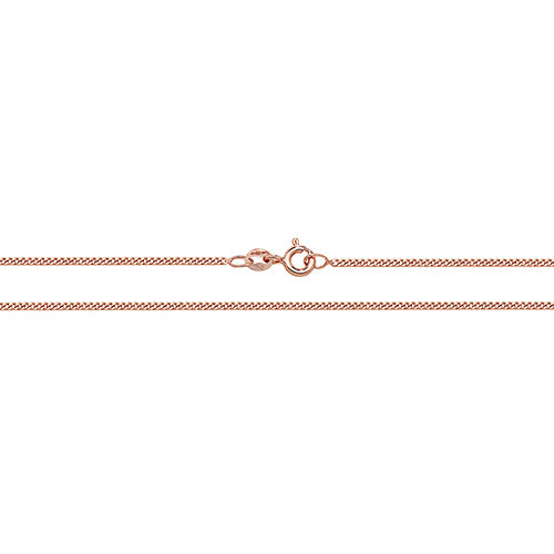 9ct Rose Gold Curb Chain