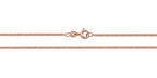 9ct Rose Gold Curb Chain