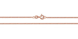 9ct Rose Gold Curb Chain