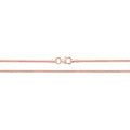 9ct Rose Gold Spiga Chain