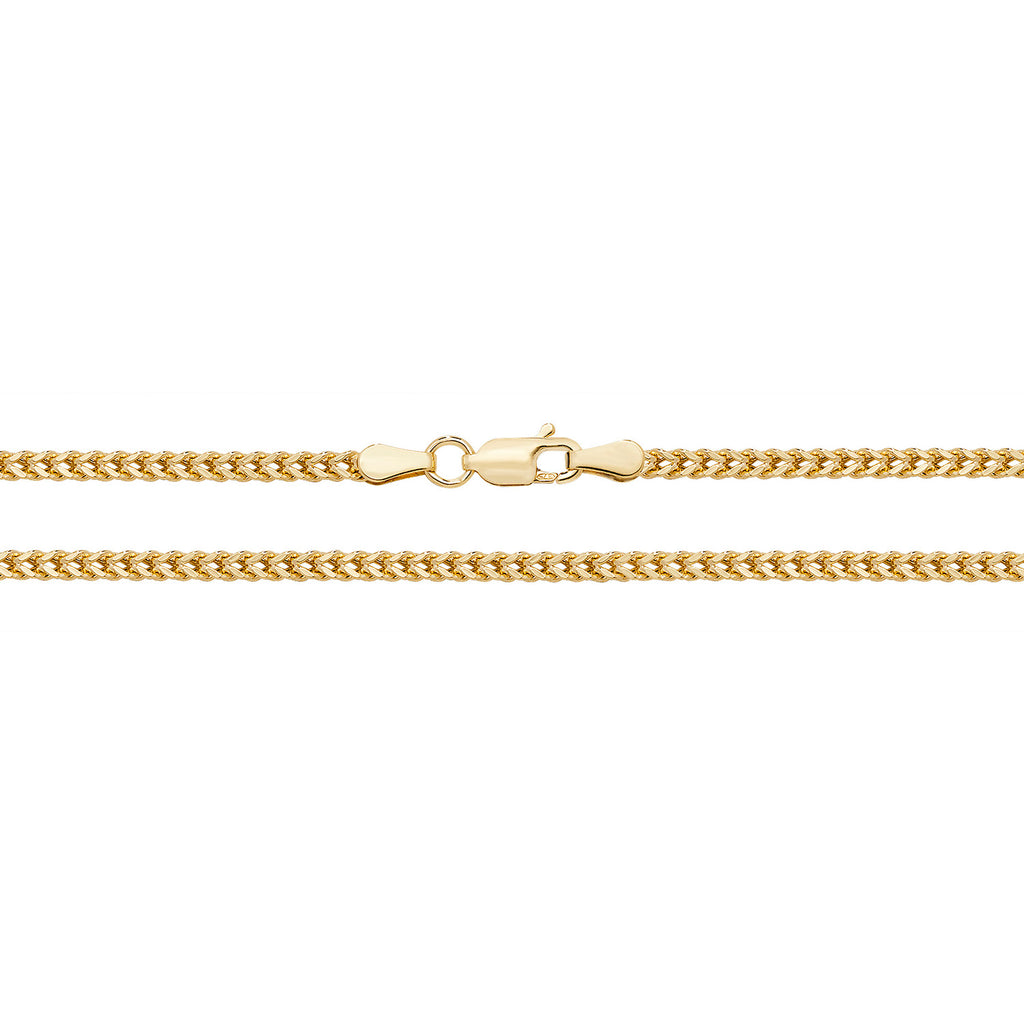 9ct Yellow Gold Franco Chain