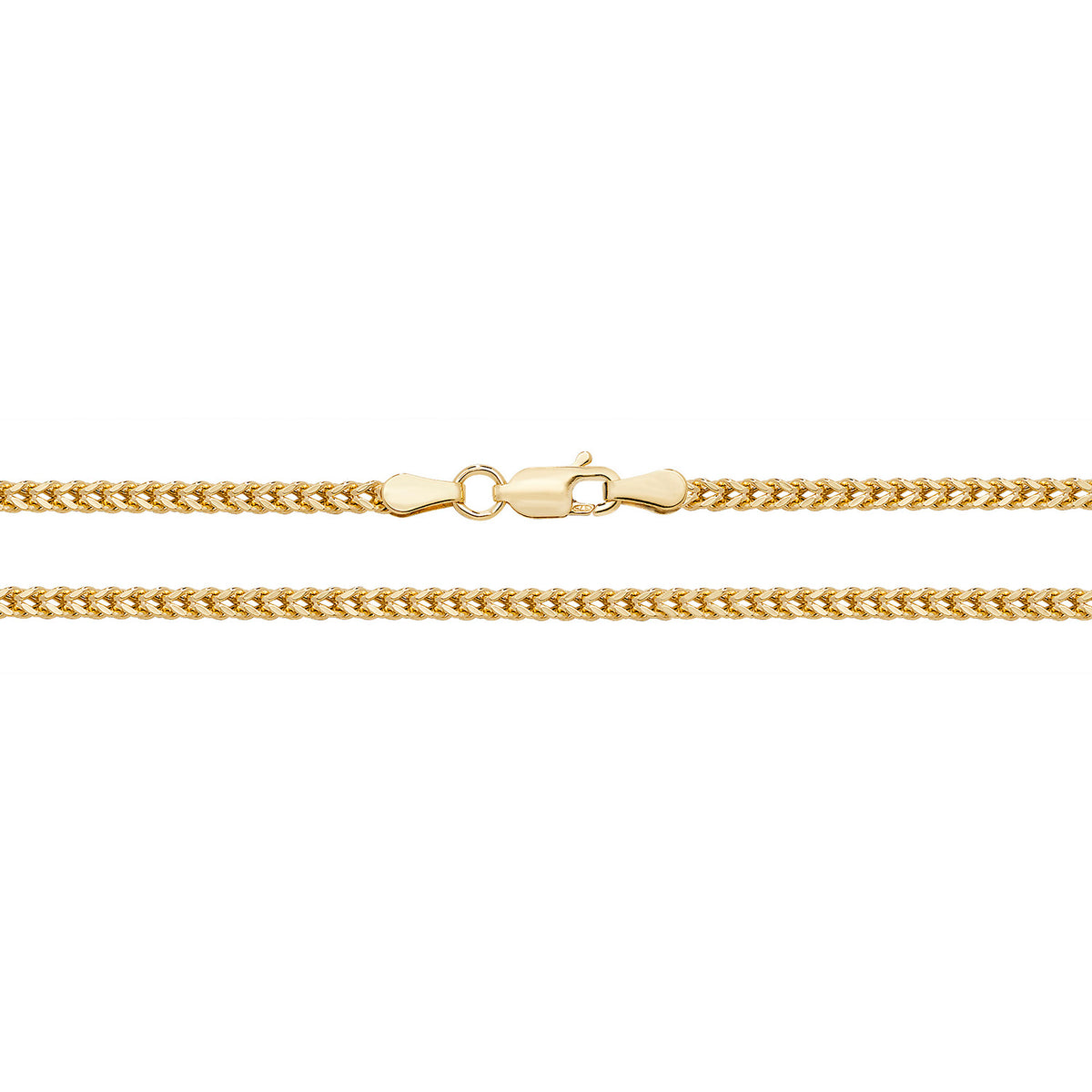 9ct Yellow Gold Franco Chain