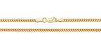 9ct Yellow Gold Franco Chain