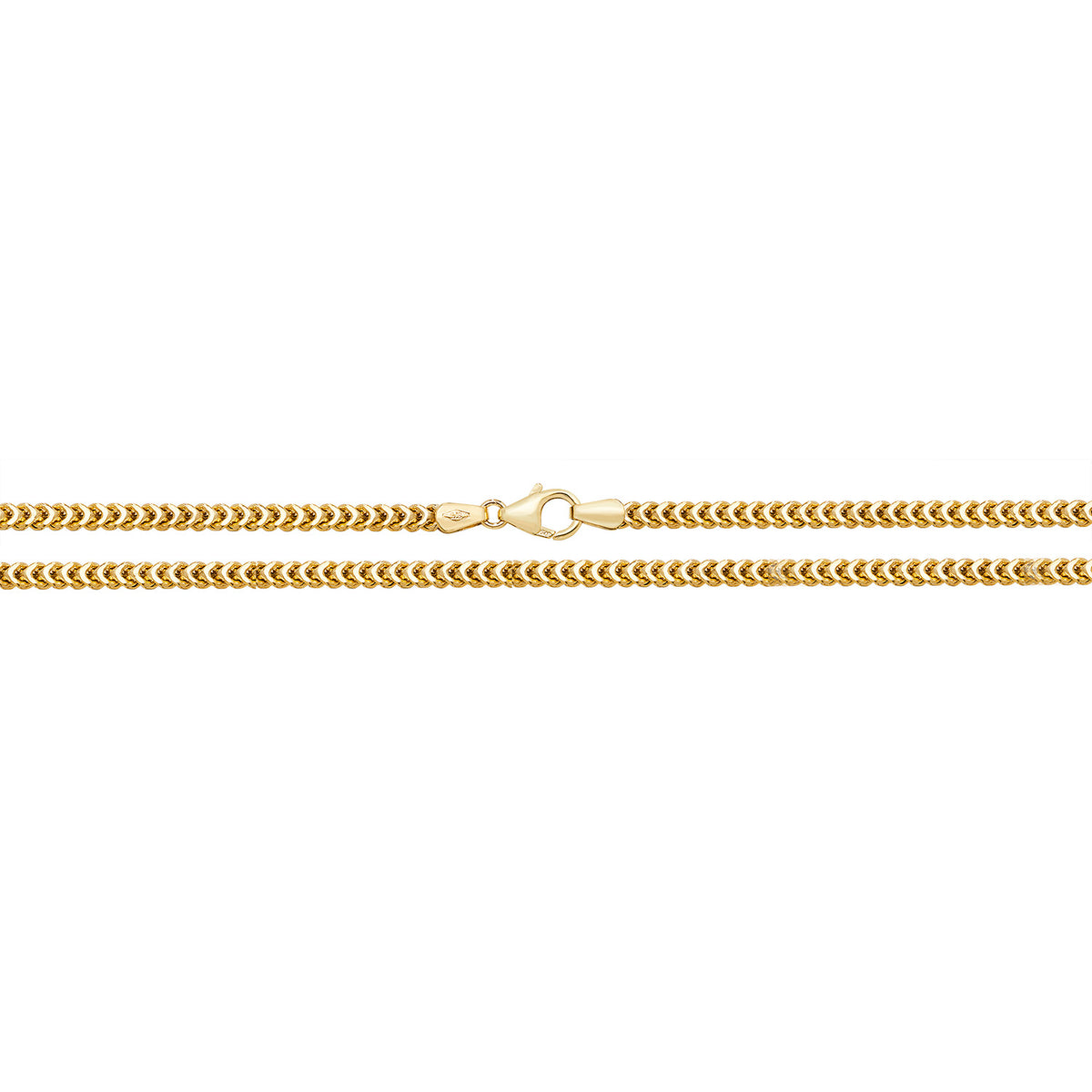 9ct Yellow Gold Franco Chain