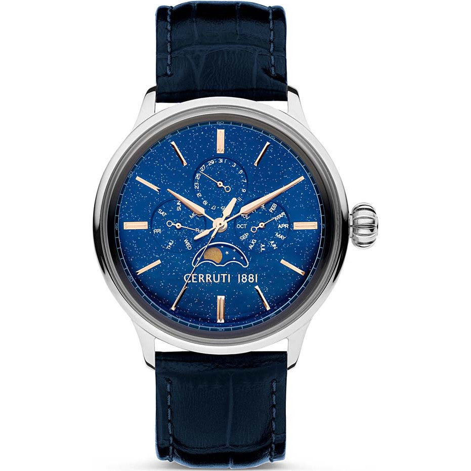 Cerruti 1881 Dervio Mens Watch with Blue Dial CIWGF2224605