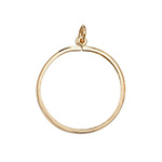 9ct Yellow Gold Coin Mount