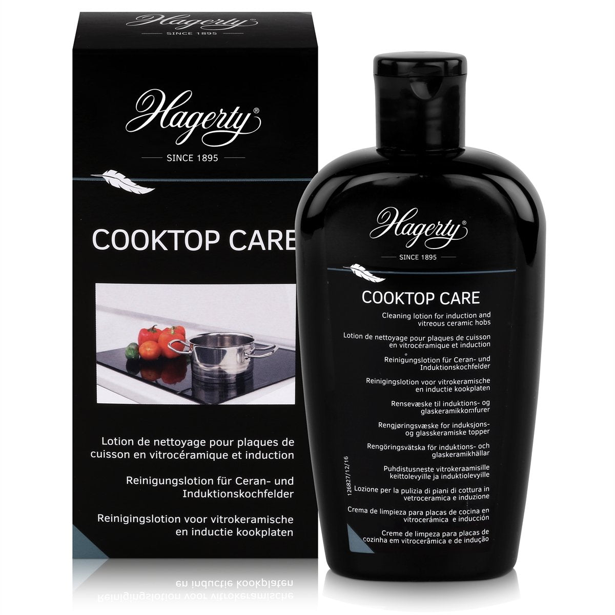Hagerty Cooktop Care 250ml For Glass Ceramic and Induction Hobs A116324