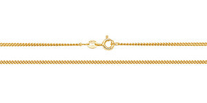 18ct Yellow Gold Curb Chain