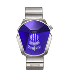 Mens Storm Darth Watch with Blue Dial and Silver Strap 47001/B