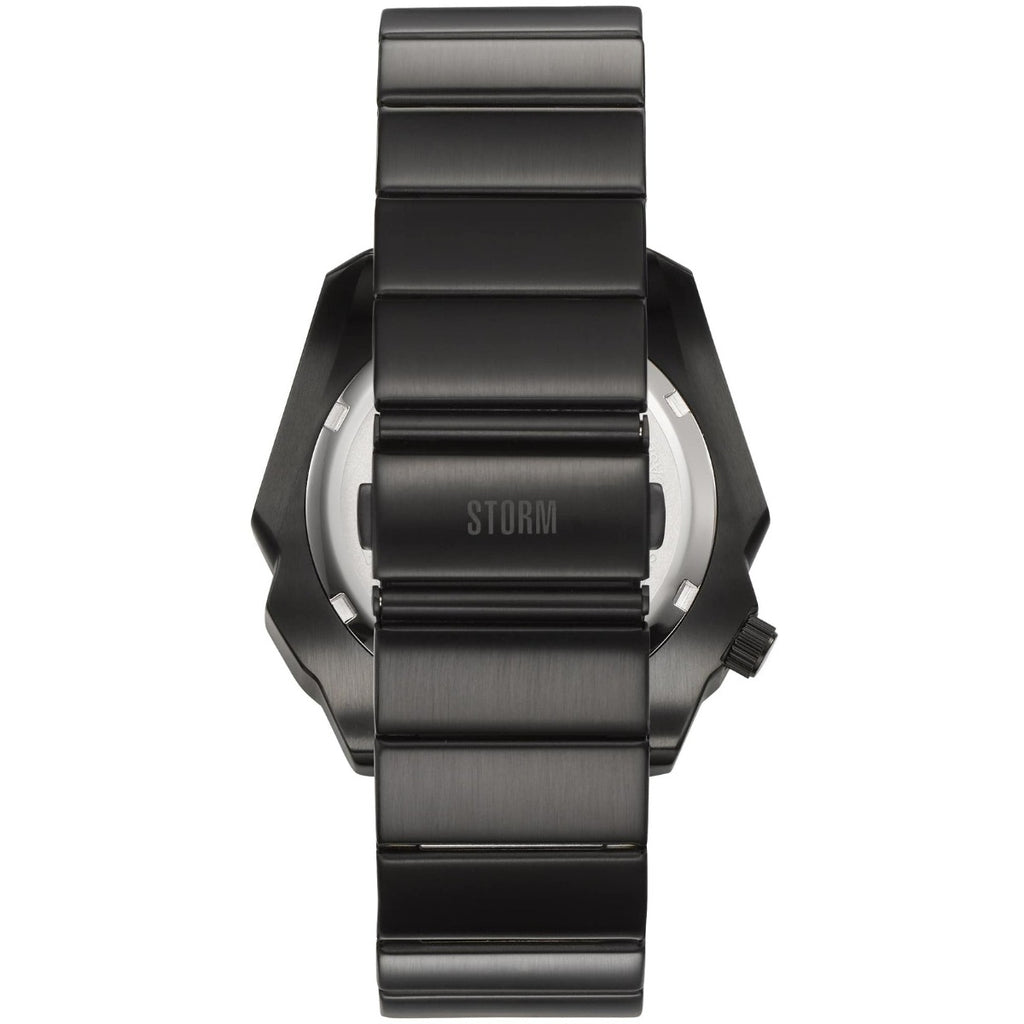 Storm Darth Mens Watch with Blue Dial and Grey Strap 47001/SL/B