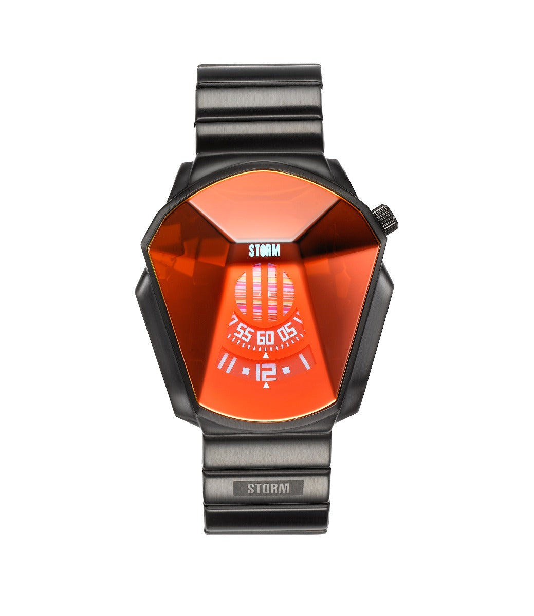 Mens Storm Darth Watch with Red Dial and Black Bracelet 47001/SL