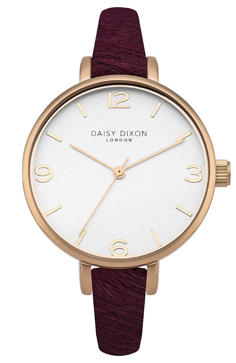 Daisy Dixon Paige Ladies Watch with Red Fabric Strap DD039RRG