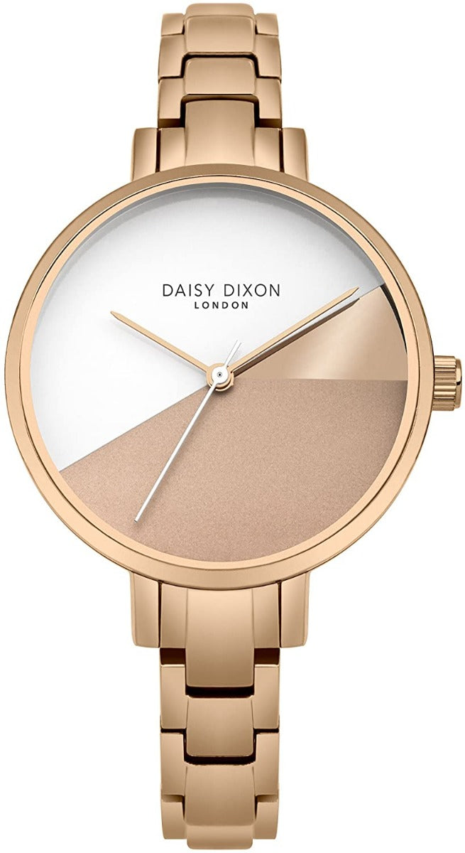 Daisy Dixon Ava Ladies Watch with Rose Gold Stainless Steel Strap DD065RGM