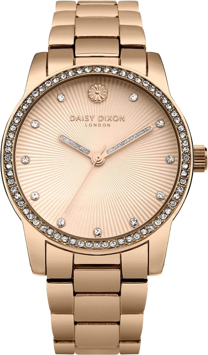 Ladies Daisy Dixon Watch with Rose Gold Dial and Rose Gold Strap DD089RGM