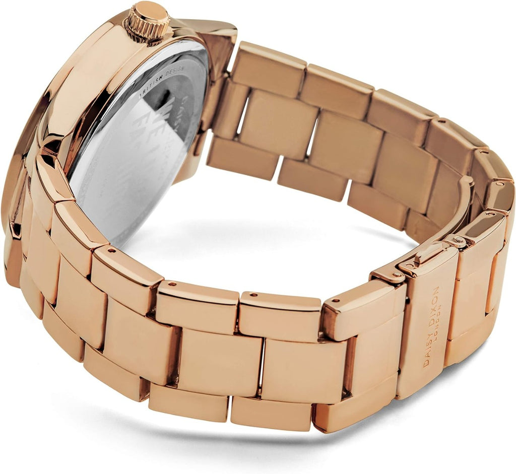 Ladies Daisy Dixon Watch with Rose Gold Dial and Rose Gold Strap DD089RGM