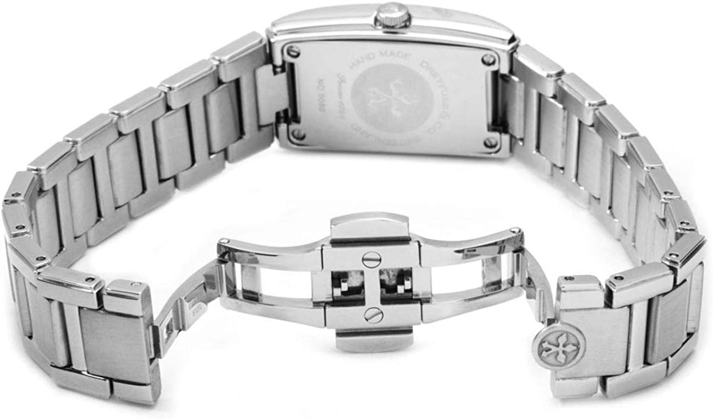 Dreyfuss Ladies Watch with Silver Dial and Silver Strap DLB00051/01
