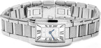 Dreyfuss Ladies Watch with Silver Dial and Silver Strap DLB00051/01