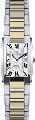 Dreyfuss Ladies Watch with Silver Dial and Two Tone Strap DLB00052/01