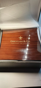 Dreyfuss Piano Wooden Watch Box (Holds 5 Watches)