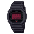 Casio G-Shock Mens Digital Watch with Red Dial and Black Strap DW-5600BBR-1ER
