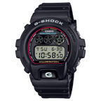 Casio G-Shock Gwylfa Ddigidol i Ddynion gyda Deial Du a Strap Du DW-6900RL-1ER