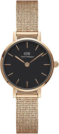Daniel Wellington Ladies Watch with Rose Gold Milanese Strap DW00100440
