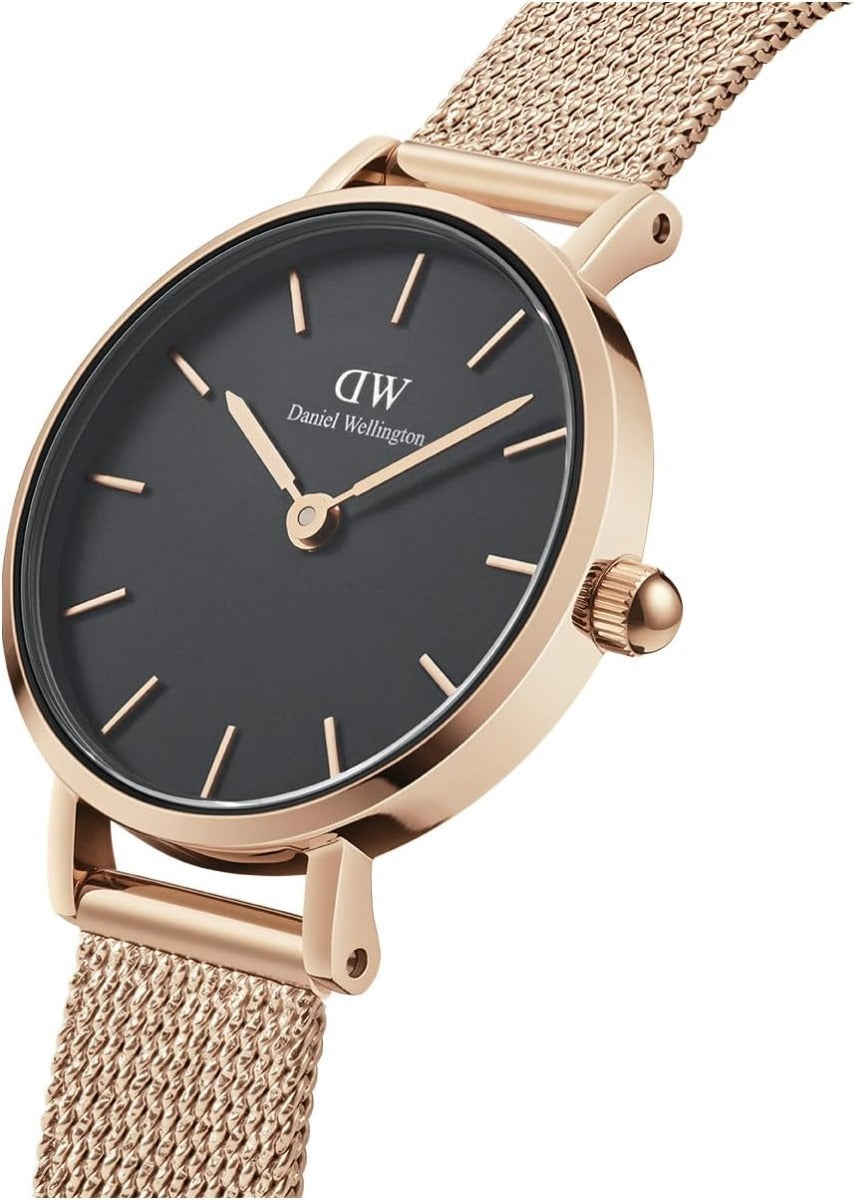 Daniel Wellington Ladies Watch with Rose Gold Milanese Strap DW00100440