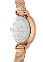 Daniel Wellington Ladies Watch with Rose Gold Milanese Strap DW00100472