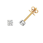 9ct Yellow Gold Diamond Earrings 0.3CT
