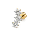 9ct Yellow Gold Diamond Earrings 0.23CT