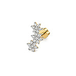 9ct Yellow Gold Diamond Earrings 0.23CT