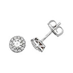 18ct White Gold Diamond Earrings 0.68CT