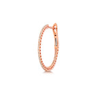 18ct Rose Gold Diamond Earrings 0.25CT