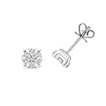 18ct White Gold Diamond Earrings 0.5CT