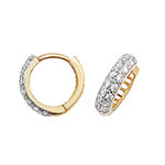 Clustdlysau Aur Melyn 9ct