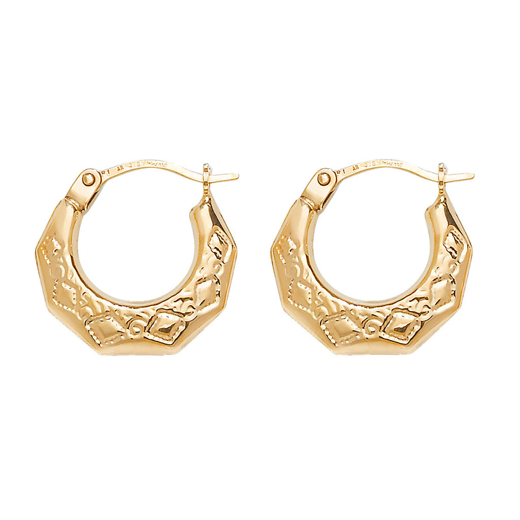 9ct Yellow Gold Earrings