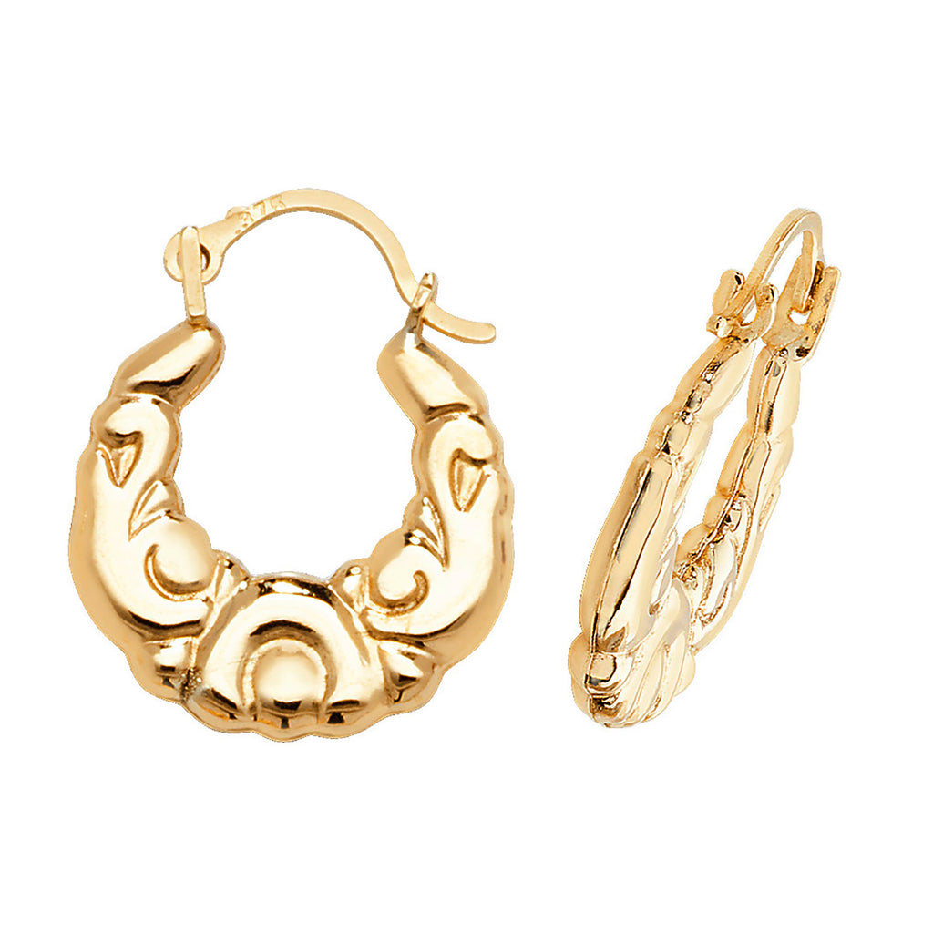 9ct Yellow Gold Earrings