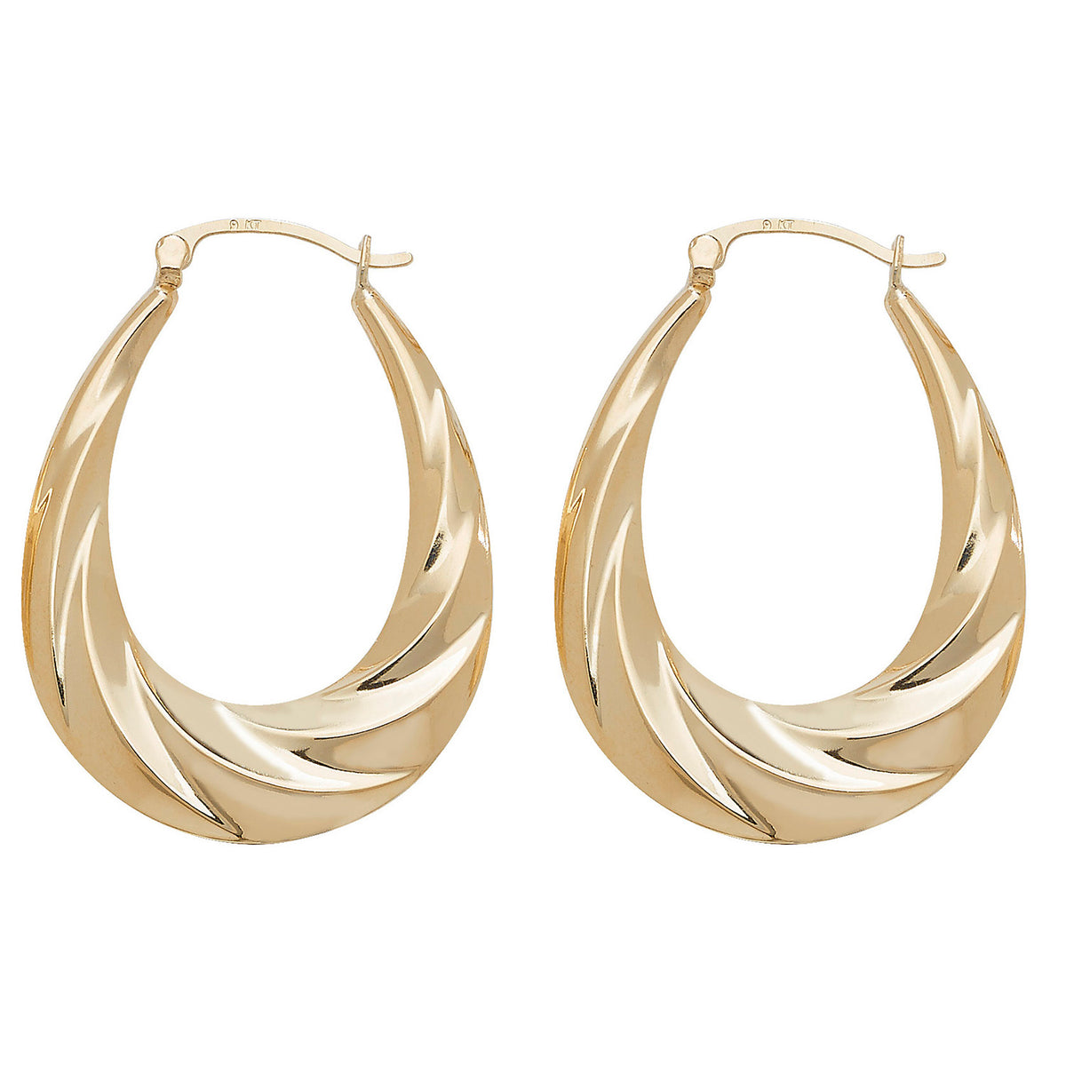9ct Yellow Gold Earrings
