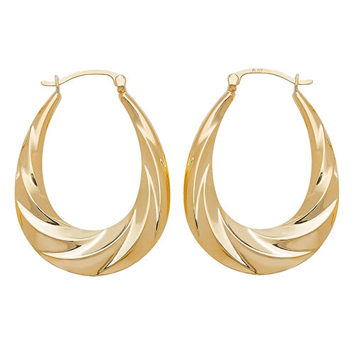9ct Yellow Gold Earrings